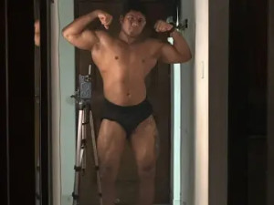 Watch the uncut scene titled LeonMike, 27 years old, brunette hair male