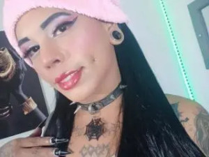 Enjoy watching uncensored clip called MarcelineDarketa, brunette hair trans