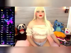 View this full video named SweetNatashaX, blonde hair trans