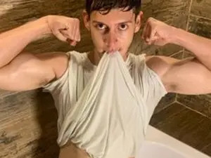 Enjoy watching uncut clip named StuartWhite, 19 years old, brunette hair male