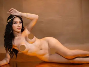 Enjoy watching hardcore scene named SerpentinaWilson, 20 years old, brunette hair trans