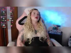 Stream uncut scene called NiNNastormx, blonde hair trans