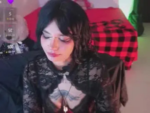 View this uncensored movie titled Gothvampiredoll Cam porn model from chaturbate