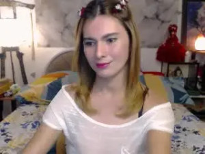 Watch this full clip named BeautyQueenTs, blonde hair trans