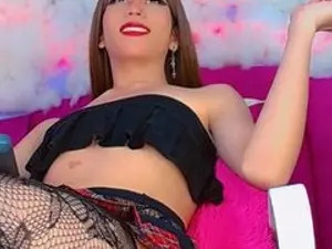 Watch hardcore scene named DanielaPinkX, 18 years old, brunette hair trans